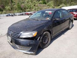 Salvage cars for sale at Hurricane, WV auction: 2013 Volkswagen Passat S