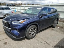 Salvage cars for sale at Pennsburg, PA auction: 2021 Toyota Highlander XLE