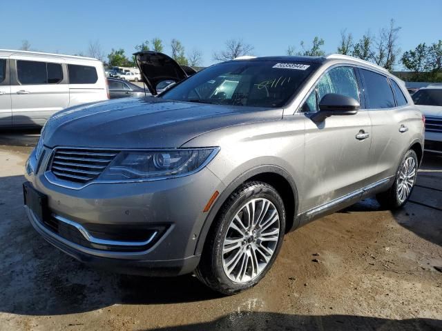 2016 Lincoln MKX Reserve