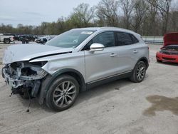 Salvage cars for sale at Ellwood City, PA auction: 2015 Lincoln MKC