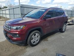Salvage SUVs for sale at auction: 2022 Jeep Compass Latitude