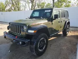 Salvage cars for sale at Bridgeton, MO auction: 2022 Jeep Wrangler Unlimited Rubicon