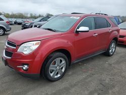 Salvage cars for sale from Copart Cahokia Heights, IL: 2015 Chevrolet Equinox LTZ