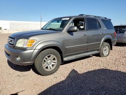 Salvage cars for sale from Copart Phoenix, AZ: 2004 Toyota Sequoia Limited