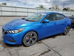 Nissan Sentra sv salvage cars for sale: 2021 Nissan Sentra SV