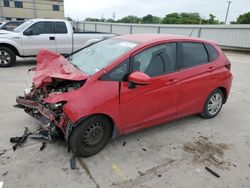 Salvage cars for sale at Wilmer, TX auction: 2015 Honda FIT LX