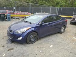 Salvage cars for sale at Waldorf, MD auction: 2013 Hyundai Elantra GLS