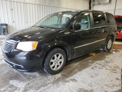 Salvage cars for sale at Franklin, WI auction: 2013 Chrysler Town & Country Touring