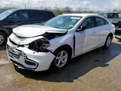 Chevrolet salvage cars for sale: 2018 Chevrolet Malibu LS