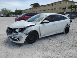 Honda Civic lx salvage cars for sale: 2019 Honda Civic LX