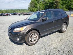 Salvage cars for sale at Concord, NC auction: 2011 Hyundai Santa FE Limited