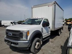 Salvage trucks for sale at Cahokia Heights, IL auction: 2017 Ford F550 Super Duty