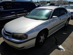 Salvage cars for sale at Martinez, CA auction: 2002 Chevrolet Impala LS