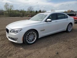 Salvage cars for sale from Copart Columbia Station, OH: 2013 BMW 750 LXI
