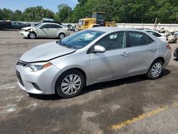 Toyota Vehiculos salvage en venta: 2015 Toyota Corolla L