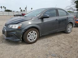 Salvage cars for sale from Copart Mercedes, TX: 2018 Chevrolet Sonic LS