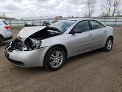 Salvage cars for sale from Copart Columbia Station, OH: 2006 Pontiac G6 SE1