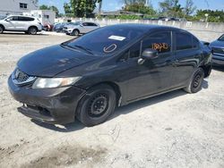 Buy Salvage Cars For Sale now at auction: 2013 Honda Civic LX