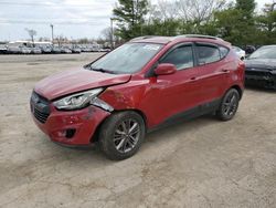 Salvage cars for sale at Lexington, KY auction: 2015 Hyundai Tucson Limited