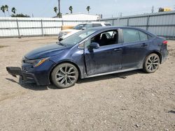 Salvage cars for sale from Copart Mercedes, TX: 2021 Toyota Corolla SE
