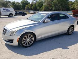 Salvage cars for sale from Copart Fort Pierce, FL: 2017 Cadillac ATS Luxury