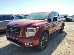 Salvage cars for sale from Copart Houston, TX: 2018 Nissan Titan SV