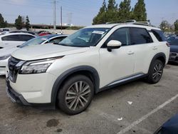 Salvage cars for sale from Copart Rancho Cucamonga, CA: 2023 Nissan Pathfinder Platinum