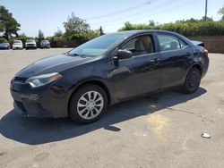 Salvage cars for sale at San Martin, CA auction: 2014 Toyota Corolla L