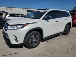 Salvage cars for sale at Riverview, FL auction: 2017 Toyota Highlander LE