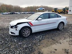 Salvage cars for sale from Copart Windsor, NJ: 2013 Audi A4 Premium Plus