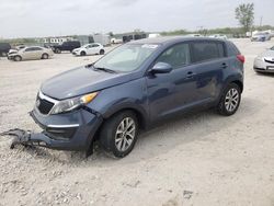 KIA Sportage salvage cars for sale: 2016 KIA Sportage LX