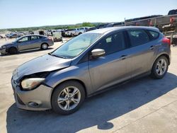 Salvage cars for sale from Copart Grand Prairie, TX: 2013 Ford Focus SE