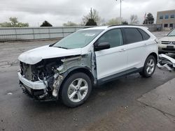 Salvage cars for sale at Littleton, CO auction: 2017 Ford Edge SE