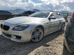 Salvage cars for sale at Magna, UT auction: 2014 BMW 650 XI