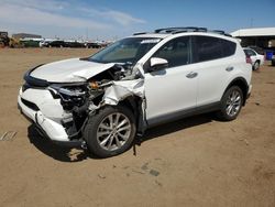 Salvage cars for sale from Copart Brighton, CO: 2017 Toyota Rav4 Limited