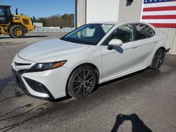 Salvage cars for sale at Assonet, MA auction: 2022 Toyota Camry SE