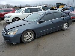Salvage cars for sale at Duryea, PA auction: 2007 Honda Accord SE