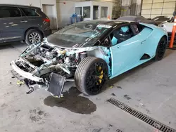 Salvage cars for sale at Littleton, CO auction: 2022 Lamborghini Huracan EVO