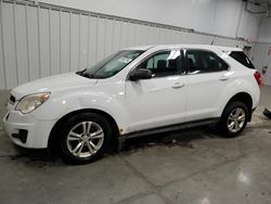 Salvage cars for sale from Copart Windham, ME: 2012 Chevrolet Equinox LS