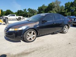Salvage cars for sale at Ocala, FL auction: 2005 Acura TL
