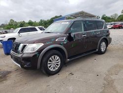 Salvage cars for sale at Florence, MS auction: 2017 Nissan Armada SV