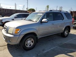 Salvage cars for sale at Wilmington, CA auction: 2003 Toyota Sequoia SR5