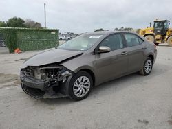 Salvage cars for sale from Copart Orlando, FL: 2019 Toyota Corolla L