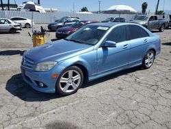Salvage cars for sale from Copart Van Nuys, CA: 2010 Mercedes-Benz C300