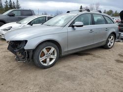 Salvage cars for sale from Copart Ontario Auction, ON: 2011 Audi A4 Premium Plus