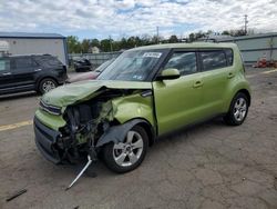 Salvage cars for sale from Copart Pennsburg, PA: 2017 KIA Soul