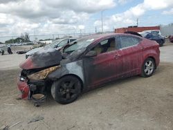 Burn Engine Cars for sale at auction: 2013 Hyundai Elantra GLS