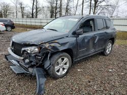 Salvage cars for sale from Copart Central Square, NY: 2014 Jeep Compass Latitude
