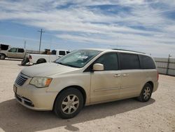 Vehiculos salvage en venta de Copart Andrews, TX: 2012 Chrysler Town & Country Touring