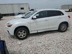 Salvage cars for sale from Copart Temple, TX: 2012 Mitsubishi Outlander Sport ES